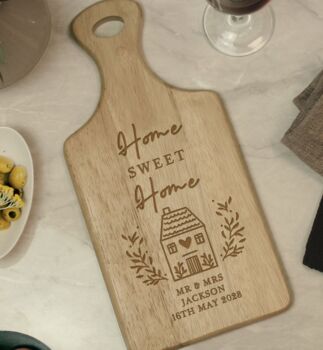 Personalised Home Wooden Paddle Board, 3 of 4