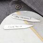 Personalised Silver Or Gold Collar Stiffeners, thumbnail 3 of 4
