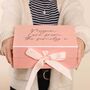 Personalised Luxury A5 Blush Pink Gift Box, thumbnail 3 of 8