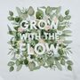 Grow With The Flow Botanical T Shirt, thumbnail 2 of 2