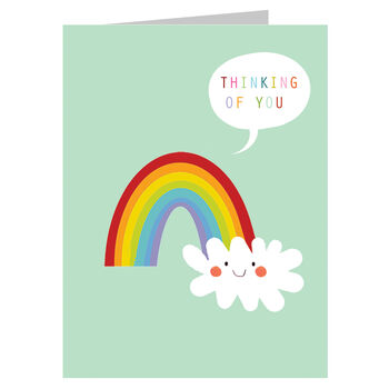 Mini Rainbow Greetings Card, 2 of 4