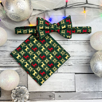 Festive Christmas Bow Tie, 2 of 10