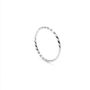Sterling Silver Skinny Twist Stacking Ring, thumbnail 1 of 4