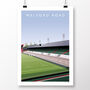 Welford Road Leicester Tigers Rugby Poster, thumbnail 2 of 8