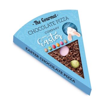 Five Easter Chocolate Pizza Slices, 3 of 3