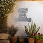 Custom Boxer Dog Welcome Metal Wall Art Sign For Home And Garden Lovers, thumbnail 6 of 11