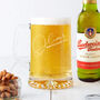 Personalised Birth Year And Name Beer Tankard, thumbnail 2 of 5