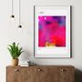 James Laid Abstract Song Art Painting, thumbnail 3 of 3