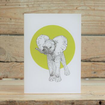 Elephant Spot Card, 2 of 2