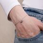 Personalised 3D Dalmatian Silver Chain Bracelet, thumbnail 1 of 10