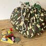 Personalised Drawstring Play Mat Bag, thumbnail 5 of 11