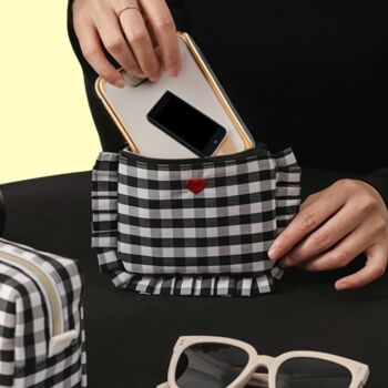 We Love Gingham The Make Up Bag And Purse Gift Box, 5 of 8