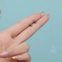 Cosmic Purple Opal Long Prong Stud Earrings, thumbnail 5 of 10