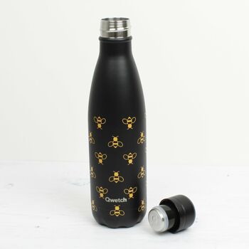 All Black Collection Insulated Stainless Steel Bottles, 4 of 6