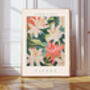 Flower Market Vienna Botanical Art Print, thumbnail 1 of 3