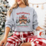 Mc Callister's Home Security Christmas Sweatshirt, thumbnail 7 of 11
