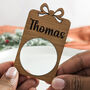 Personalised Wooden Napkin Rings Christmas Napkin, thumbnail 5 of 9