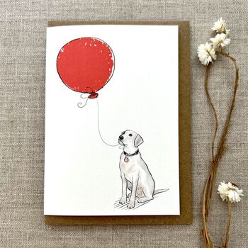 Personalised Labrador Birthday Card, 5 of 12