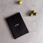 Personalised Leather Passport Holder – Travel Gift For Him Or Her, thumbnail 10 of 12