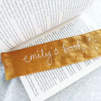 Personalised Embroidered Bookmark, 3 of 7