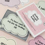 Wedding Thought Bubbles In Pastel, thumbnail 8 of 10