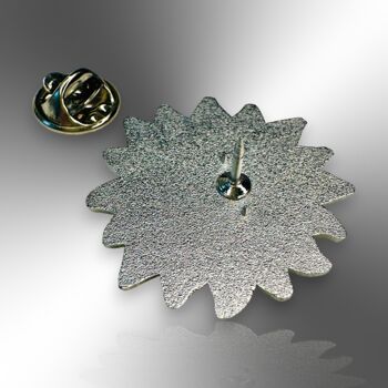 Rainbow Sunflower Enamel Lapel Pin Badge, Botanical Floral Brooch, Lgbtqia+ Awareness, Jewellery Gifts, 6 of 8