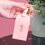 Personalised Leather Luggage Tag Gift For Travel, thumbnail 3 of 3