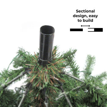 Artificial Pre Lit Christmas Tree Douglas Fir 7ft, 7 of 7