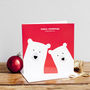 Build Your Own Bear Family Christmas Card, thumbnail 2 of 4