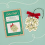 Make Your Own Stitched Mistletoe Decoration, thumbnail 1 of 7