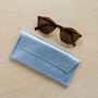 Personalised Double Stud Leather Glasses Case, thumbnail 5 of 10