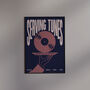 Serving Tunes Print | Music Poster | Home Decor | Vinyl | Illustration | Record | Bar | Trendy | Retro | Disco And House | Mid Century, thumbnail 2 of 11