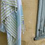 Padstow Peshtemal Towel Mint / Lime Green, thumbnail 8 of 11