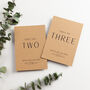 Simple Elegance Bold Table Number Cards, thumbnail 5 of 6