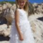 Papilion ~ White Party Or Flower Girl Dress, thumbnail 5 of 6