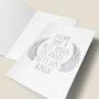 'Angel Wings' It's A Wonderful Life Christmas Card, thumbnail 4 of 5