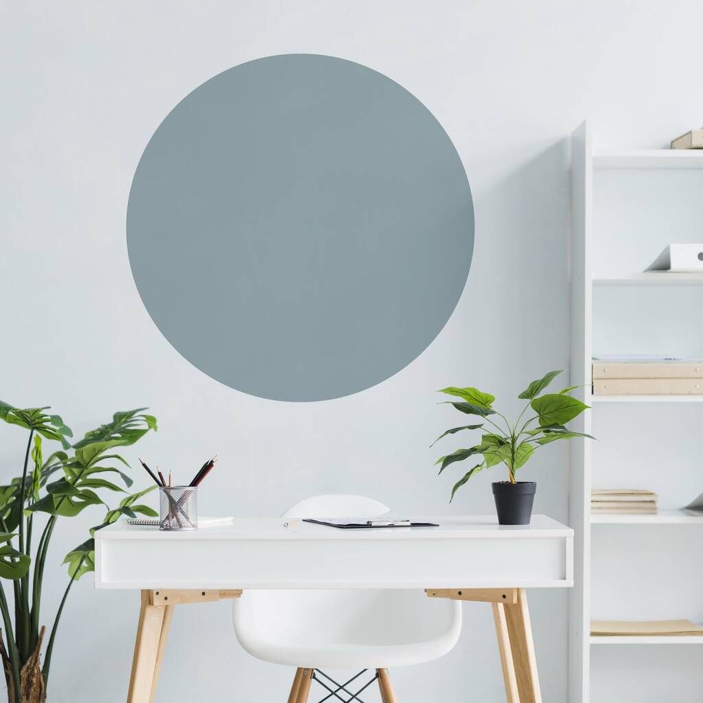 Circle Colour Block Wall Sticker, 1 of 4