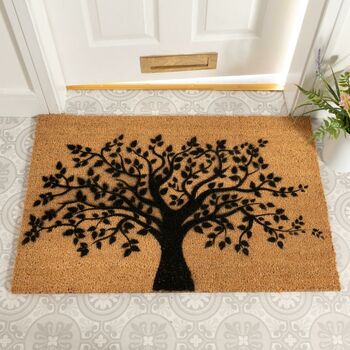 Country Home Tree Of Life Print Doormat, 4 of 4