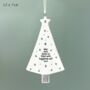 East Of India Porcelain Christmas Tree Home, thumbnail 1 of 3