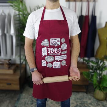 'Events Of 1964' 60th Birthday Gift Apron, 6 of 9