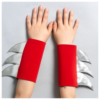 Superhero Blade Cuffs Shiny Wristbands, 2 of 5