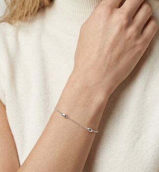 Enso 925 Sterling Silver Bracelet, 3 of 6