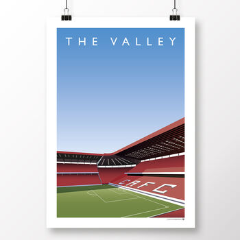 Charlton Athletic The Valley Poster, 2 of 8