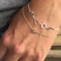 Sterling Silver Love Bracelet, thumbnail 4 of 8