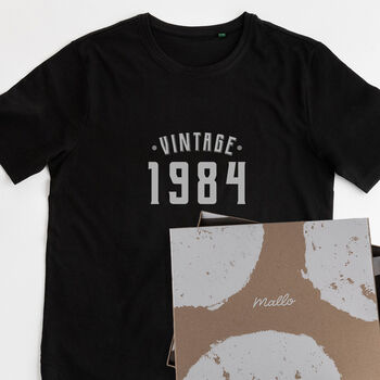 40th Birthday Vintage T Shirt, 2 of 7