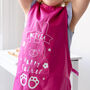 Personalised Easter Rabbit Apron Baking Gift Set, thumbnail 1 of 8