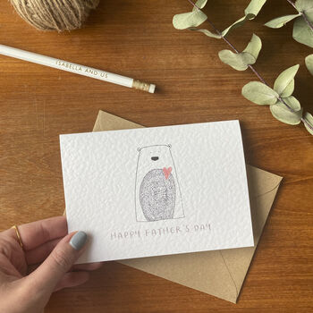Happy Father's Day Bear Card, 4 of 6