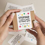 Father's Day Gift Keepsake Box From The Bump | Stepdad, thumbnail 1 of 5