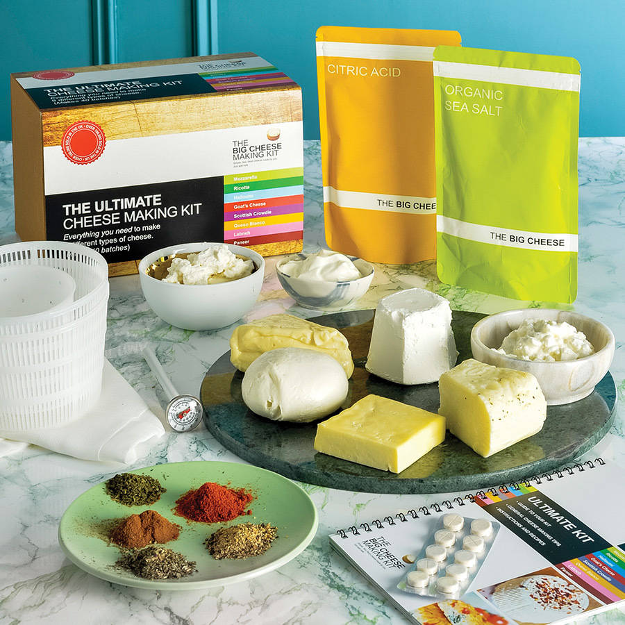 The Ultimate Cheese Making Kit By The Big Cheese Making Kit 