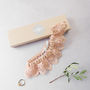 Personalised Blush Or Ivory Lace Wedding Garter, thumbnail 3 of 11